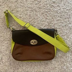 Boden Leather Crossbody Colorblock Purse